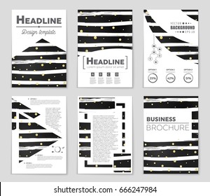Abstract vector layout background set. For art template design, list, front page, mockup brochure theme style, banner, idea, cover, booklet, print, flyer, book, blank, card, ad, sign, sheet,, a4.