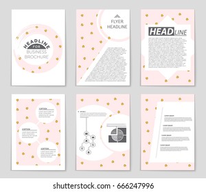 Abstract vector layout background set. For art template design, list, front page, mockup brochure theme style, banner, idea, cover, booklet, print, flyer, book, blank, card, ad, sign, sheet,, a4.