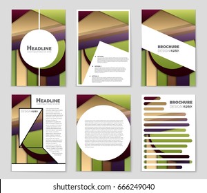 Abstract vector layout background set. For art template design, list, front page, mockup brochure theme style, banner, idea, cover, booklet, print, flyer, book, blank, card, ad, sign, sheet,, a4.