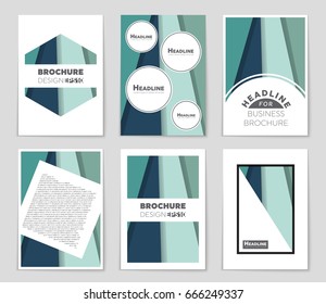 Abstract vector layout background set. For art template design, list, front page, mockup brochure theme style, banner, idea, cover, booklet, print, flyer, book, blank, card, ad, sign, sheet,, a4.