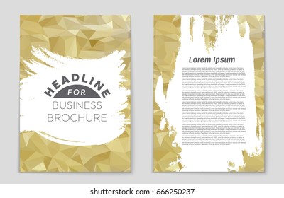 Abstract vector layout background set. For art template design, list, front page, mockup brochure theme style, banner, idea, cover, booklet, print, flyer, book, blank, card, ad, sign, sheet,, a4