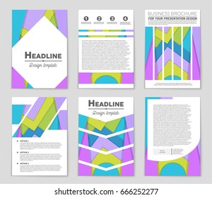 Abstract vector layout background set. For art template design, list, front page, mockup brochure theme style, banner, idea, cover, booklet, print, flyer, book, blank, card, ad, sign, sheet,, a4.