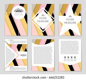 Abstract vector layout background set. For art template design, list, front page, mockup brochure theme style, banner, idea, cover, booklet, print, flyer, book, blank, card, ad, sign, sheet,, a4.