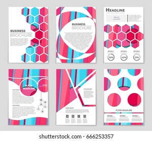 Abstract vector layout background set. For art template design, list, front page, mockup brochure theme style, banner, idea, cover, booklet, print, flyer, book, blank, card, ad, sign, sheet,, a4.