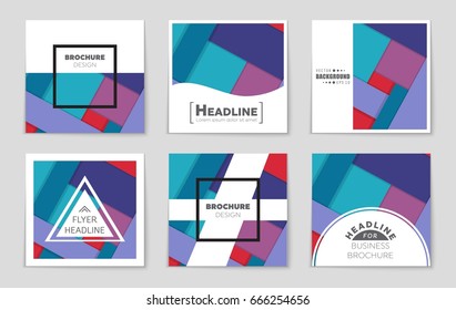 Abstract vector layout background set. For art template design, list, front page, mockup brochure theme style, banner, idea, cover, booklet, print, flyer, book, blank, card, ad, sign, sheet,, a4.