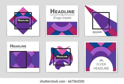 Abstract vector layout background set. For art template design, list, front page, mockup brochure theme style, banner, idea, cover, booklet, print, flyer, book, blank, card, ad, sign, sheet,, a4.