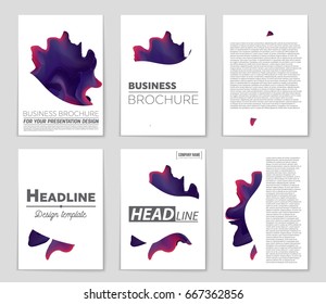 Abstract vector layout background set. For art template design, list, front page, mockup brochure theme style, banner, idea, cover, booklet, print, flyer, book, blank, card, ad, sign, sheet,, a4.
