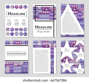 Abstract vector layout background set. For art template design, list, front page, mockup brochure theme style, banner, idea, cover, booklet, print, flyer, book, blank, card, ad, sign, sheet,, a4.