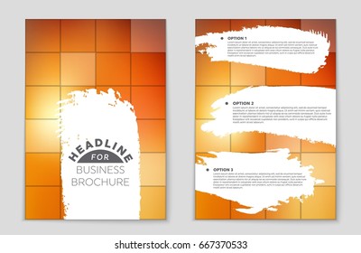 Abstract vector layout background set. For art template design, list, front page, mockup brochure theme style, banner, idea, cover, booklet, print, flyer, book, blank, card, ad, sign, sheet,, a4.