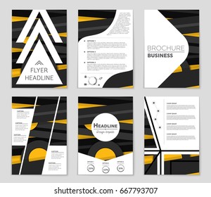 Abstract vector layout background set. For art template design, list, front page, mockup brochure theme style, banner, idea, cover, booklet, print, flyer, book, blank, card, ad, sign, sheet,, a4.
