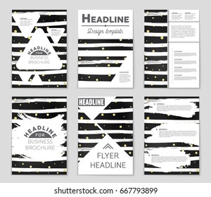 Abstract vector layout background set. For art template design, list, front page, mockup brochure theme style, banner, idea, cover, booklet, print, flyer, book, blank, card, ad, sign, sheet,, a4.