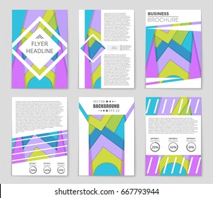 Abstract vector layout background set. For art template design, list, front page, mockup brochure theme style, banner, idea, cover, booklet, print, flyer, book, blank, card, ad, sign, sheet,, a4.