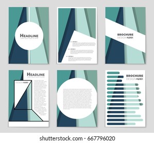 Abstract vector layout background set. For art template design, list, front page, mockup brochure theme style, banner, idea, cover, booklet, print, flyer, book, blank, card, ad, sign, sheet,, a4.