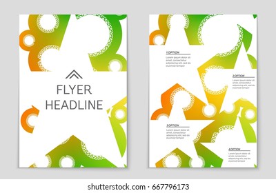 Abstract vector layout background set. For art template design, list, front page, mockup brochure theme style, banner, idea, cover, booklet, print, flyer, book, blank, card, ad, sign, sheet,, a4.