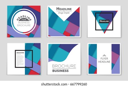 Abstract vector layout background set. For art template design, list, front page, mockup brochure theme style, banner, idea, cover, booklet, print, flyer, book, blank, card, ad, sign, sheet,, a4.