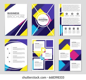 Abstract vector layout background set. For art template design, list, front page, mockup brochure theme style, banner, idea, cover, booklet, print, flyer, book, blank, card, ad, sign, sheet,, a4.