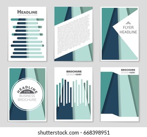 Abstract vector layout background set. For art template design, list, front page, mockup brochure theme style, banner, idea, cover, booklet, print, flyer, book, blank, card, ad, sign, sheet,, a4.