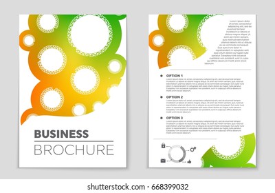 Abstract vector layout background set. For art template design, list, front page, mockup brochure theme style, banner, idea, cover, booklet, print, flyer, book, blank, card, ad, sign, sheet,, a4.