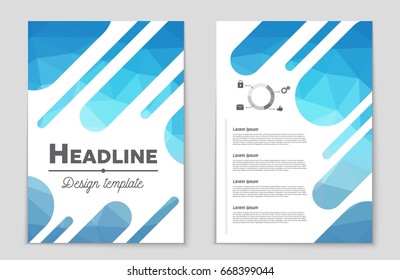 Abstract vector layout background set. For art template design, list, front page, mockup brochure theme style, banner, idea, cover, booklet, print, flyer, book, blank, card, ad, sign, sheet,, a4