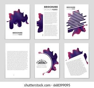 Abstract vector layout background set. For art template design, list, front page, mockup brochure theme style, banner, idea, cover, booklet, print, flyer, book, blank, card, ad, sign, sheet,, a4.