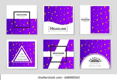 Abstract vector layout background set. For art template design, list, front page, mockup brochure theme style, banner, idea, cover, booklet, print, flyer, book, blank, card, ad, sign, sheet,, a4.