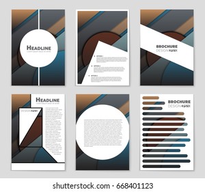 Abstract vector layout background set. For art template design, list, front page, mockup brochure theme style, banner, idea, cover, booklet, print, flyer, book, blank, card, ad, sign, sheet,, a4.