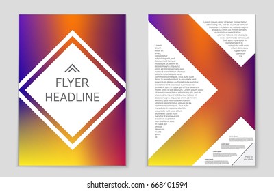 Abstract vector layout background set. For art template design, list, front page, mockup brochure theme style, banner, idea, cover, booklet, print, flyer, book, blank, card, ad, sign, sheet,, a4.