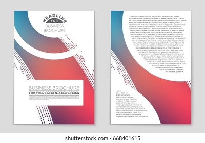 Abstract vector layout background set. For art template design, list, front page, mockup brochure theme style, banner, idea, cover, booklet, print, flyer, book, blank, card, ad, sign, sheet,, a4.