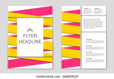 Abstract vector layout background set. For art template design, list, front page, mockup brochure theme style, banner, idea, cover, booklet, print, flyer, book, blank, card, ad, sign, sheet,, a4.