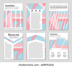 Abstract vector layout background set. For art template design, list, front page, mockup brochure theme style, banner, idea, cover, booklet, print, flyer, book, blank, card, ad, sign, sheet,, a4.