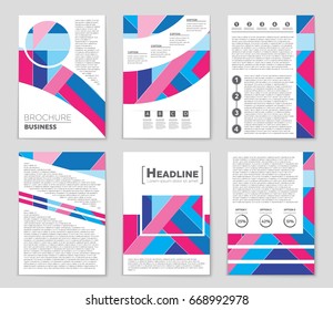 Abstract vector layout background set. For art template design, list, front page, mockup brochure theme style, banner, idea, cover, booklet, print, flyer, book, blank, card, ad, sign, sheet,, a4.