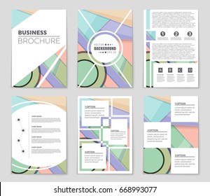 Abstract vector layout background set. For art template design, list, front page, mockup brochure theme style, banner, idea, cover, booklet, print, flyer, book, blank, card, ad, sign, sheet,, a4.