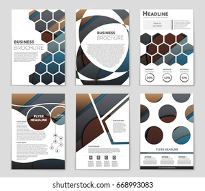 Abstract vector layout background set. For art template design, list, front page, mockup brochure theme style, banner, idea, cover, booklet, print, flyer, book, blank, card, ad, sign, sheet,, a4.