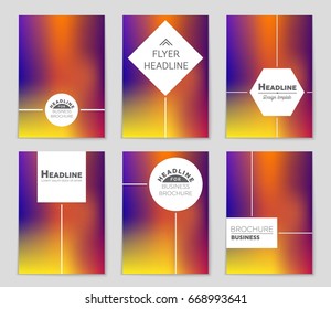 Abstract vector layout background set. For art template design, list, front page, mockup brochure theme style, banner, idea, cover, booklet, print, flyer, book, blank, card, ad, sign, sheet,, a4.