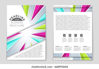 Abstract vector layout background set. For art template design, list, front page, mockup brochure theme style, banner, idea, cover, booklet, print, flyer, book, blank, card, ad, sign, sheet,, a4.