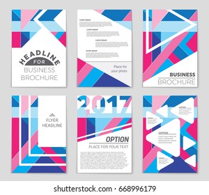 Abstract vector layout background set. For art template design, list, front page, mockup brochure theme style, banner, idea, cover, booklet, print, flyer, book, blank, card, ad, sign, sheet,, a4.
