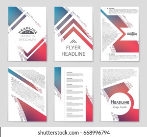 Abstract vector layout background set. For art template design, list, front page, mockup brochure theme style, banner, idea, cover, booklet, print, flyer, book, blank, card, ad, sign, sheet,, a4.