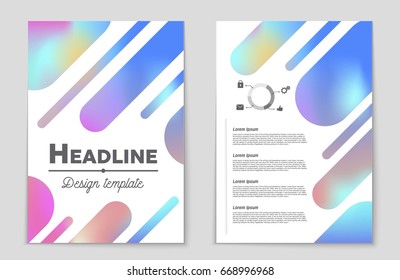 Abstract vector layout background set. For art template design, list, front page, mockup brochure theme style, banner, idea, cover, booklet, print, flyer, book, blank, card, ad, sign, sheet,, a4.