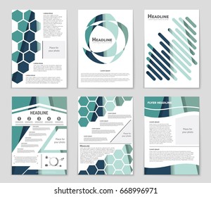 Abstract vector layout background set. For art template design, list, front page, mockup brochure theme style, banner, idea, cover, booklet, print, flyer, book, blank, card, ad, sign, sheet,, a4.