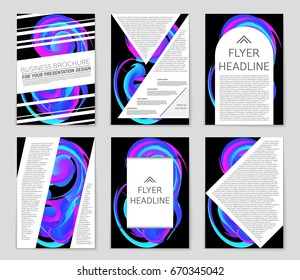 Abstract vector layout background set. For art template design, list, front page, mockup brochure theme style, banner, idea, cover, booklet, print, flyer, book, blank, card, ad, sign, sheet,, a4.