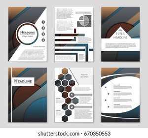 Abstract vector layout background set. For art template design, list, front page, mockup brochure theme style, banner, idea, cover, booklet, print, flyer, book, blank, card, ad, sign, sheet,, a4.
