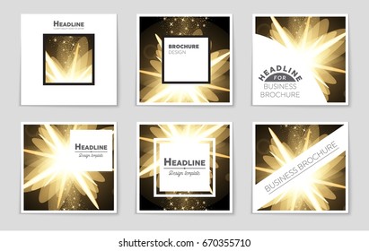 Abstract vector layout background set. For art template design, list, front page, mockup brochure theme style, banner, idea, cover, booklet, print, flyer, book, blank, card, ad, sign, sheet,, a4.