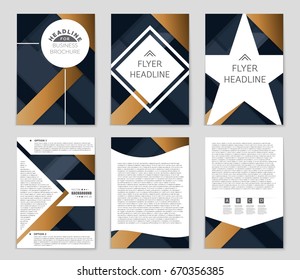 Abstract vector layout background set. For art template design, list, front page, mockup brochure theme style, banner, idea, cover, booklet, print, flyer, book, blank, card, ad, sign, sheet,, a4.