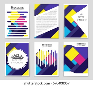 Abstract vector layout background set. For art template design, list, front page, mockup brochure theme style, banner, idea, cover, booklet, print, flyer, book, blank, card, ad, sign, sheet,, a4.