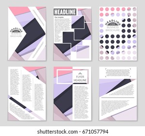 Abstract vector layout background set. For art template design, list, front page, mockup brochure theme style, banner, idea, cover, booklet, print, flyer, book, blank, card, ad, sign, sheet,, a4.