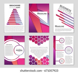 Abstract vector layout background set. For art template design, list, front page, mockup brochure theme style, banner, idea, cover, booklet, print, flyer, book, blank, card, ad, sign, sheet,, a4.