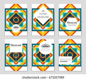 Abstract vector layout background set. For art template design, list, front page, mockup brochure theme style, banner, idea, cover, booklet, print, flyer, book, blank, card, ad, sign, sheet,, a4.