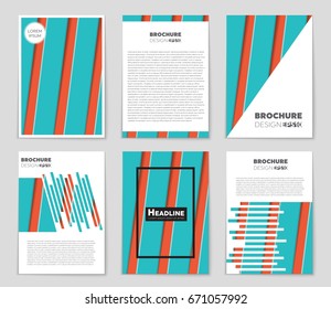 Abstract vector layout background set. For art template design, list, front page, mockup brochure theme style, banner, idea, cover, booklet, print, flyer, book, blank, card, ad, sign, sheet,, a4.