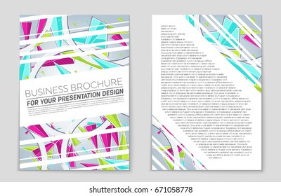 Abstract vector layout background set. For art template design, list, front page, mockup brochure theme style, banner, idea, cover, booklet, print, flyer, book, blank, card, ad, sign, sheet,, a4.