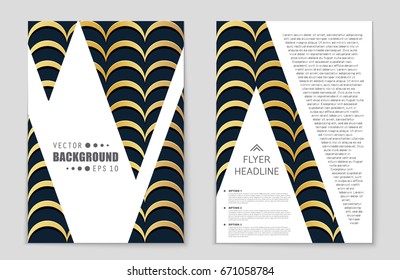 Abstract vector layout background set. For art template design, list, front page, mockup brochure theme style, banner, idea, cover, booklet, print, flyer, book, blank, card, ad, sign, sheet,, a4
